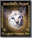 Jesse Bell award -Great siamese sites